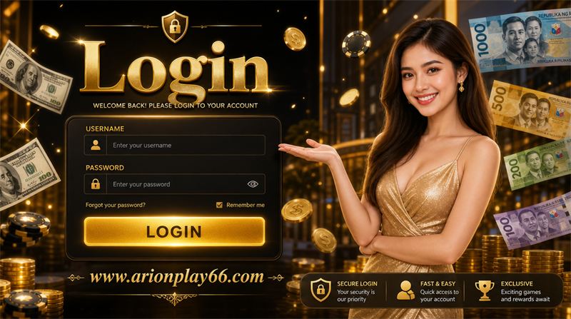 Login on ArionPlay