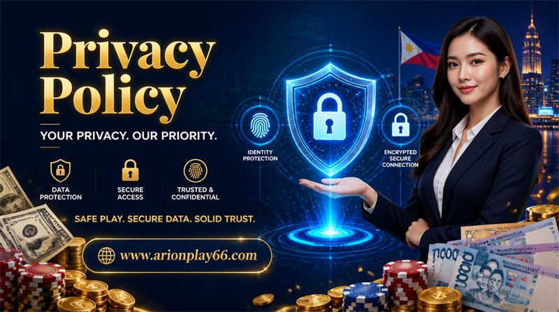 Privacy Policy on ArionPlay
